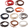 Pikkukuva 2 / 5: 120cm Nahkainen Olkalaukku Kahva Kukkarohihna Käsilaukut Belt Str Red