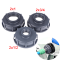 Miniatyrbillede 3 af 5: IBC Tankfittings S60X6 Groft gevindhætte til 1/2" 3/4" 1" Ada 3/4 inch
