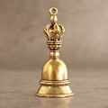 Miniatyrbilde 1 av 7: Retro Copper Bell Wind Chimes Messing Crafts Die-casting Wind Chi one size