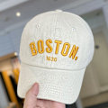 Miniatyrbilde 1 av 8: Baseballcaps for barn med broderi - Solhatt for jenter og gutter - Vårsesong A1