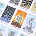 Pikkukuva 6 / 8: 78 kpl Tarot Lunalapin Tarot Pakka Tarot Kortit Tarot Korttipeli P Multicolor one size