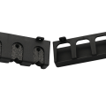 Miniatyrbilde 7 av 8: Fiskestangholdere 6-stangs stativ Vertikal stangholder Veggfeste black one size