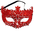 Pikkukuva 1 / 8: Ylellinen venetsialainen naamiaisnaamio Naisten tytöille Sexy Fox Eye Mask F Red ONESIZE