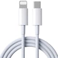 Miniatyrbilde 2 av 8: Type C Hurtigkabel PD Hurtiglading Lader Kabelledning Datakabel White 2M