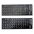 Miniatyrbillede 2 af 8: Ukraine Sprog Ukrainsk Keyboard Sticker Holdbart alfabet B White onesize