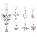 Miniatyrbild 4 av 5: 1 st Sexig tofs Crystal Butterfly hängsmycke Nippel Ring for Wom Multicolor A8