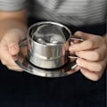 Miniatyrbillede 4 af 8: Kaffekop dobbeltlags varmbestandig kaffekopsæt rustfrit Silver A1