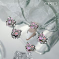 Pikkukuva 1 / 8: 5 kpl Tee-se-itse nail art Heart Of Thorns Retro Shiny Loving Pink one size