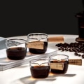 Miniatyrbild 2 av 8: Multifunktionell smakskål kaffe mini mjölkkopp Handritad sås Brown 50ml