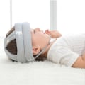 Miniatyrbilde 4 av 5: Baby sikkerhetshjelm Hodebeskyttelse Hodeplagg Småbarn Anti-fall P White A