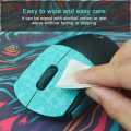 Miniatyrbillede 3 af 5: Mouse Grip Tape Skøjte Håndlavet klistermærke Skridsikker Hud Sug Sved Style 7 A7