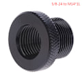 Pikkukuva 1 / 5: 5/8-24 - 1/2-20 - M14 auton polttoaineensuodattimen piipun kierteen sovitin f Black 5/8-24 to M14*1L
