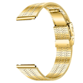 Miniatyrbilde 2 av 4: Erstatningsreim for Garmin Vivoactive 4 - Stilig 22 mm armbånd i rustfritt stål (FMY) Gold