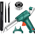 Miniatyrbillede 1 af 5: Multifunktionel loddekolbe automatisk loddepistol 60W håndholdt intern opvarmning send tin pistol svejse reparationsværktøj 220V/110V (FMY)