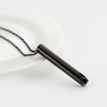 Miniatyrbilde 3 av 5: Angstdempende Halskjede, 6 cm anheng reduserer stress pustende halskjede halskjede avslappende muskler for hjemmet for menn kvinner  (FMY) silver