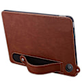 Pikkukuva 2 / 5: Amazon Fire HD 8 (2024) (2020) Kotelo Käsiremmi Jalusta Nahkainen Tablettisuojus - Harmaa (FMY) Multicolor Brown