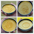 Miniatyrbilde 1 av 3: 5 stk./sett Squid Game Kjeks Sukkerpai Squid Game Cookie Godteri Form (FMY)