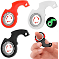 Miniatyrbillede 1 af 5: 3 stk. Nøgleringsspinnere Fidget Ring Legetøj, Nøglespinnere, Spinnende Nøglering, Fidget Nøglering, Sanse Legetøj Fidgets Squishy Legetøj  (FMY)