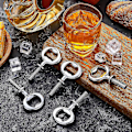 Miniatyrbild 3 av 4: 8 Delar Flasköppnare Kit Metall Flasköppnare DIY Hantverk Ölflasköppnare Tom Flasköppnare (FMY)