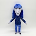 Miniatyrbillede 2 af 5: Inderst Inde 2 Plyslegetøj (FMY) Blue