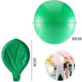 Miniatyrbillede 2 af 4: 10 stk. Diameter 36\" Gigant Ballon Jumbo Latex Ballon Til Bryllup Fødselsdagsfest Babyshower Karneval tilfældig Farve (FMYED)