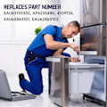 Pikkukuva 4 / 5: EAU63103301 Jääkaapin lauhduttimen tuuletin LG-jääkaappiin, tuulettimen moottorikokoonpano korvaa AP6235485 450 (FMY) As Shown