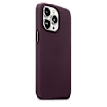 Miniatyrbillede 2 af 3: Læder Telefon Case til Iphone 13 Pro Læder Case med Magsafe  (FMY) Dark Cherry