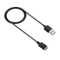 Miniatyrbilde 5 av 5: 1m USB strømlader hurtiglading datakabel for Polar M430 GPS løpeklokke (FMY)