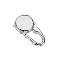 Miniatyrbillede 2 af 2: Auspicious-karabinhage Ur Clip-On Multifunktionel Karabinhage Quartz Ur Lysende Urskive Fob Digitalur Red