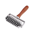 Miniatyrbilde 1 av 5: Gitterkutter i rustfritt stål, deigrullekutter bakeverktøy for kaker, paier, pizza, brød (FMY) As Shown