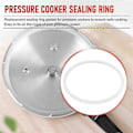 Miniatyrbild 4 av 5: 24cm Innerdiameter Gummi Tryckkokare Packning Tätningsring (FMY) White