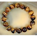 Pikkukuva 1 / 5: 8mm Luonnonkivi Tiikerinsilmä Buddha Rannekoru Ruskea Tiikerinsilmä Helmirannekoru Miehille Naisille Jooga Parantava Rannekoru Korut (FMY) 8mm beads