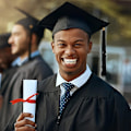 Miniatyrbillede 4 af 4: Studenterhue, Bachelor Hat Gradueringshætte, Universitets Gradueringshue Med Vedhæng Tassel, Til Gradueringsceremonien,  (FMY)