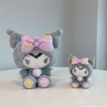 Miniatyrbilde 5 av 5: Rion Sanrio Cartoon Kawaii Kuromi My Melody Cinnamoroll Plysj Leke Tøy Myke Fylte Dyr Til Barn (FMY) Kulomi Pendant