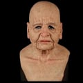 Pikkukuva 4 / 4: Cosplay-kumimaskit vanhan miehen kasvoille - Realistinen pelottava lateksi naamio kauhu pääpanta (FMY) A
