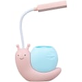 Miniatyrbillede 5 af 5: Sød bærbar LED-bordlampe USB genopladelig øjenbeskyttelse bordlampe soveværelse studie børns natlys Kawaii tilbehør  (FMY) yellow