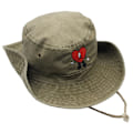 Pikkukuva 1 / 5: Ämpärihattu Un Verano Sin Ti Bad Bunny Love Heart Rope Folding Aurinkosuoja Hengittävä Miehet Naiset Kesä Kalastajan Hattu Ulkoiluun (FMY) Dark Khaki
