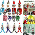 Miniatyrbild 2 av 2: Elf On The Shelf Pojke Flicka Nyhet Plyschdockor Leksak Xmbs -w6 -b4  (FMY) Boy Red-B