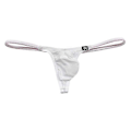 Pikkukuva 5 / 5: Miesten jääsilkki stringit Mini Micro Bikini G-string Uimahousut Tanga Alushousut Matala Vyötärö Miehen Seksikkäät Ranta-asut Aurinko (FMY) M(27-30inch)