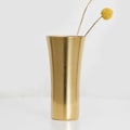 Miniatyrbilde 4 av 5: Dekorativ vannkopp blomsterholder vase i rustfritt stål hjem restaurant dekor KAESI (FMY) Rose Gold