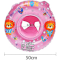 Miniatyrbild 2 av 4: Badring, Simhjälp Uppblåsbar Flytring Sits För Leksaker 6 Månader Till 36 Månader Lion - Pink