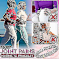 Miniatyrbilde 4 av 5: Magnetisk Terapi Menopause Lettelse Armbånd For Kvinner (FMY) Silver