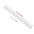 Miniatyrbilde 1 av 5: Reservedeler for sofa-stoler, møbelfjærer med klips, 45 cm 50 cm 60 cm 65 cm 70 cm lang Ressort Hardware-yu  (FMY) Silver 60cm