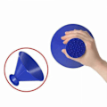 Pikkukuva 5 / 5: Taianomaiset Jääkaapimet Auton Tuulilasiin, Kartiomainen Auton Lumienpoistaja, Auton Lumienpoistolapiotyökalu Nopea (FMY) blue