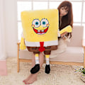 Pikkukuva 4 / 5: Spongebob Squarepants -pehmolelu Heittotyyny Lapsille ja Opiskelijoille -r (FMY) 55cm