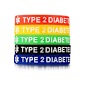 Pikkukuva 1 / 5: Lääketieteellinen hätäilmoitusranneke - Diabetes tyypin 1 / (FMY) 2