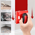 Miniatyrbillede 4 af 5: Malingskanttrimmer med 4 udskiftningspuder, malingspudeapplikator, vaskbar væghjørne- og kanttrimmer (FMY) Red