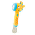 Miniatyrbild 1 av 5: Elektrisk Giraff-Bubbelblåsare med Ljus 10 Hål Cartoon Djur Barn Handhållen Automatisk Bubbelblåsare Maskin Leksak Pojkar Flickor Födelsedag (FMY) Yellow