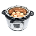 Pikkukuva 3 / 5: Höyrytyskori-lisätarvikkeet Instant Pot 6 ja 8 litran malleihin - Tukeva ruostumattomasta teräksestä valmistettu IP InstaPot -sisäosa ja siivilä - Silikonikahva ja jalat (FMY)