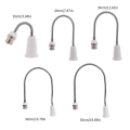 Miniatyrbilde 5 av 5: Justerbar B22 til E27 Forlenget Lysholder Stativ LED Lyskontakt Forlenger (FMY) C